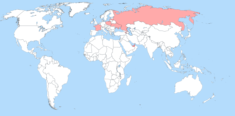 A_large_blank_world_map_with_oceans_marked_in_blue